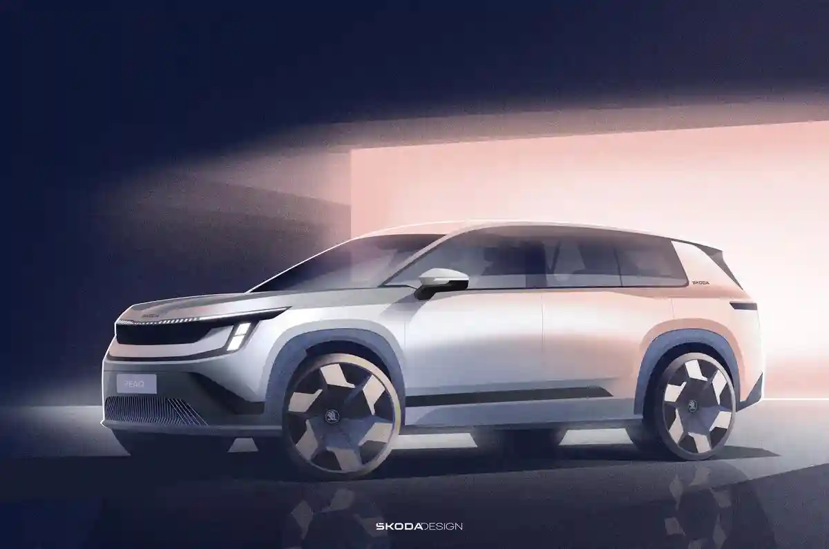 Skoda Peaq: семиместный электрический флагман чехов — чего ждать